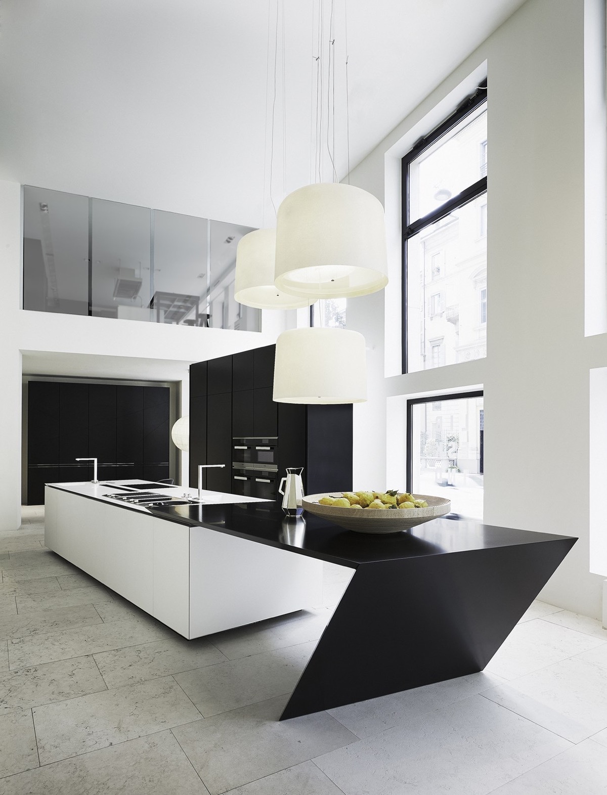 black-and-white-kitchen-island-with-sink